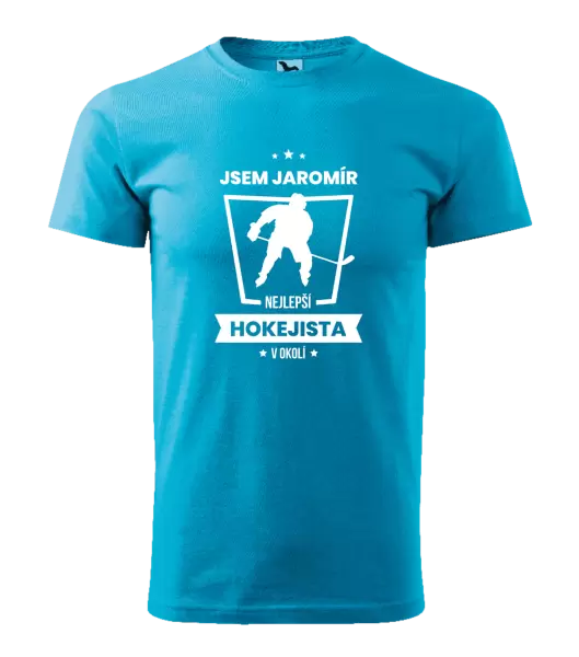 Pánské tričko Nejlepší v okolí - hokejista