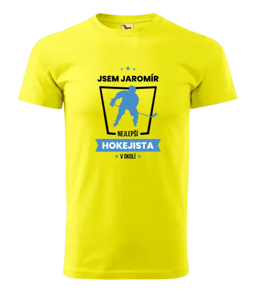 Pánské tričko Nejlepší v okolí - hokejista