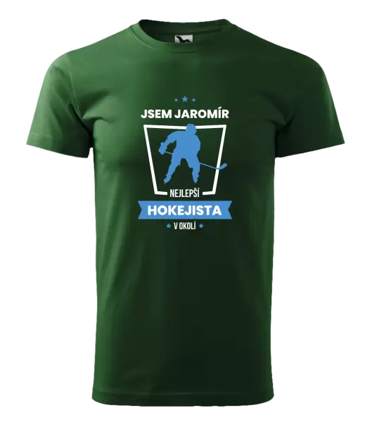 Pánské tričko Nejlepší v okolí - hokejista