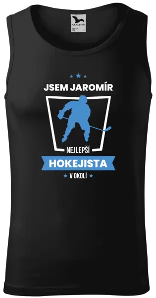 Pánské tílko Nejlepší v okolí - hokejista