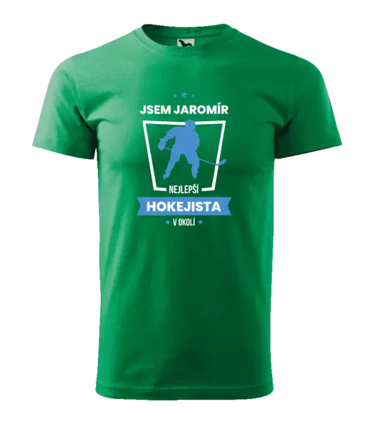 Pánské tričko Nejlepší v okolí - hokejista