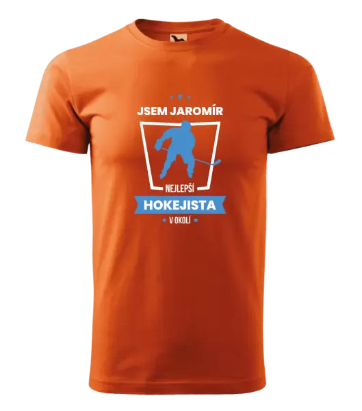 Pánské tričko Nejlepší v okolí - hokejista