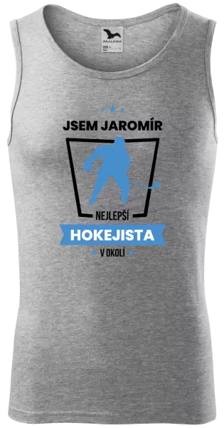 Pánské tílko Nejlepší v okolí - hokejista
