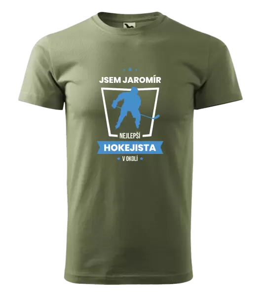 Pánské tričko Nejlepší v okolí - hokejista