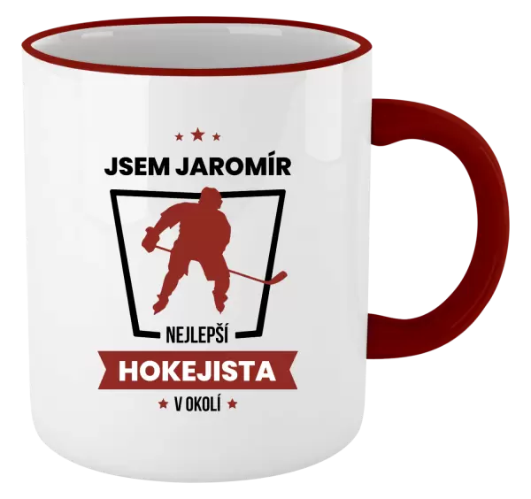 Hrnek Nejlepší v okolí - hokejista