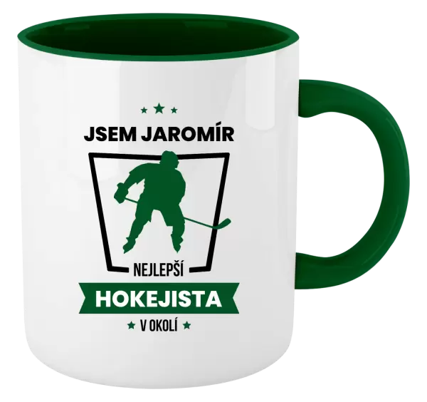 Hrnek Nejlepší v okolí - hokejista