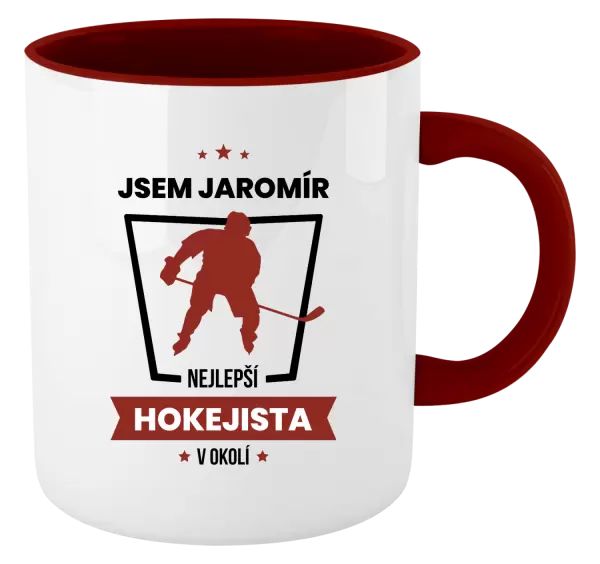 Hrnek Nejlepší v okolí - hokejista