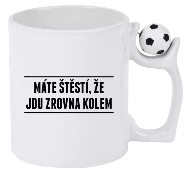 Hrnek Máte štěstí, že jdu zrovna kolem