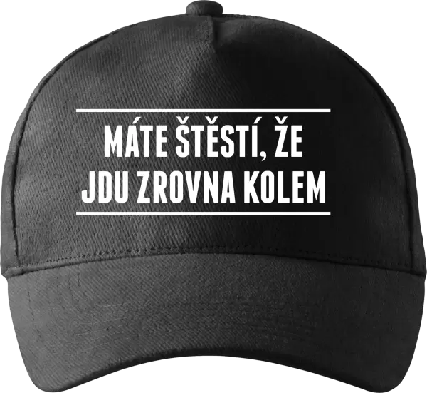 Kšiltovka Máte štěstí, že jdu zrovna kolem