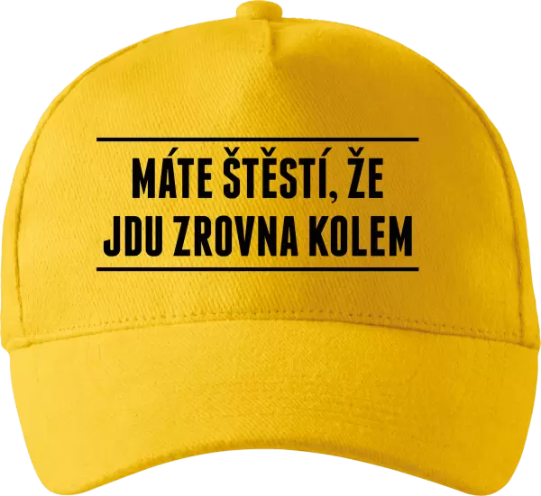 Kšiltovka Máte štěstí, že jdu zrovna kolem