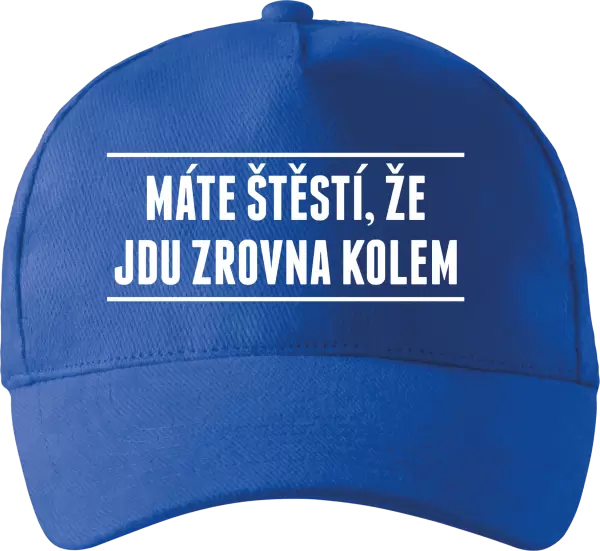 Kšiltovka Máte štěstí, že jdu zrovna kolem