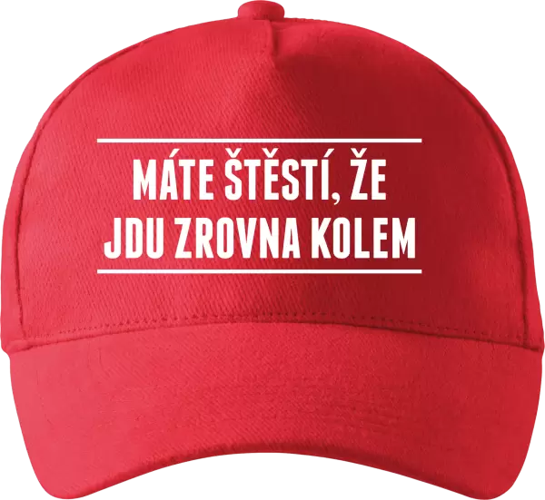 Kšiltovka Máte štěstí, že jdu zrovna kolem