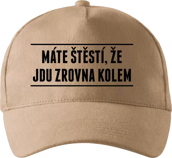 Kšiltovka Máte štěstí, že jdu zrovna kolem