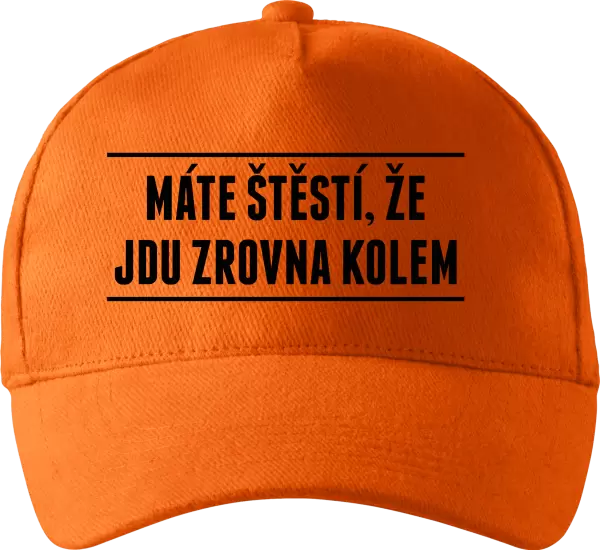 Kšiltovka Máte štěstí, že jdu zrovna kolem