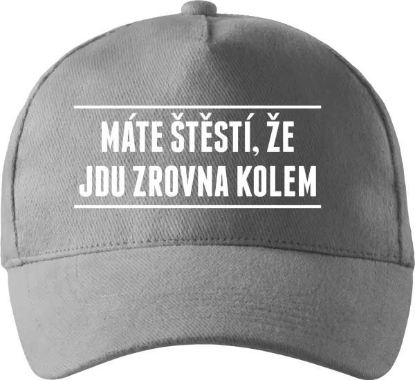 Kšiltovka Máte štěstí, že jdu zrovna kolem