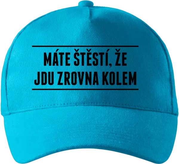 Kšiltovka Máte štěstí, že jdu zrovna kolem