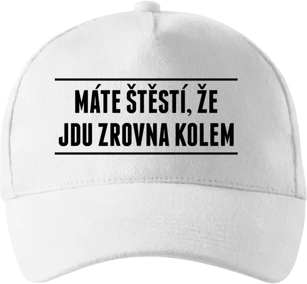 Kšiltovka Máte štěstí, že jdu zrovna kolem