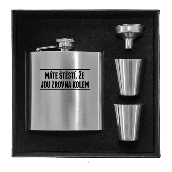 Placatka v krabičce Máte štěstí, že jdu zrovna kolem