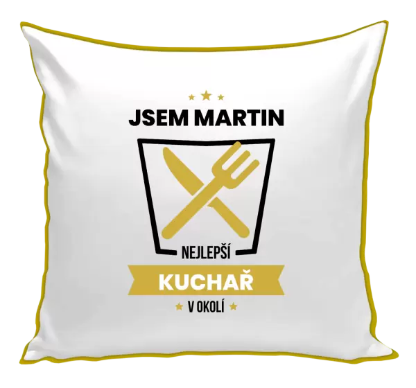 Polštář Nejlepší v okolí - kuchař