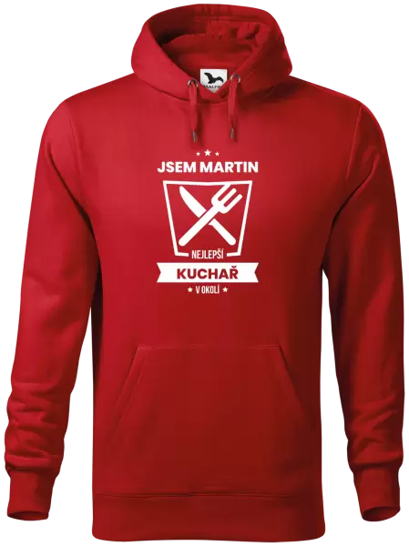 Pánská mikina Nejlepší v okolí - kuchař