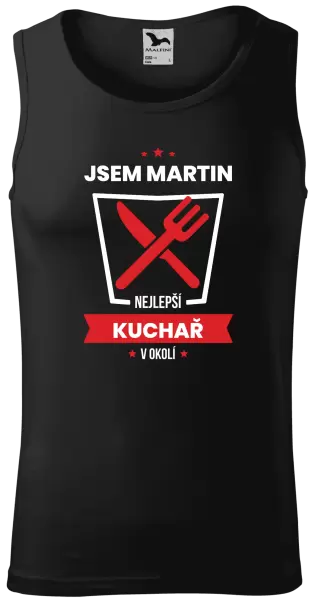 Pánské tílko Nejlepší v okolí - kuchař