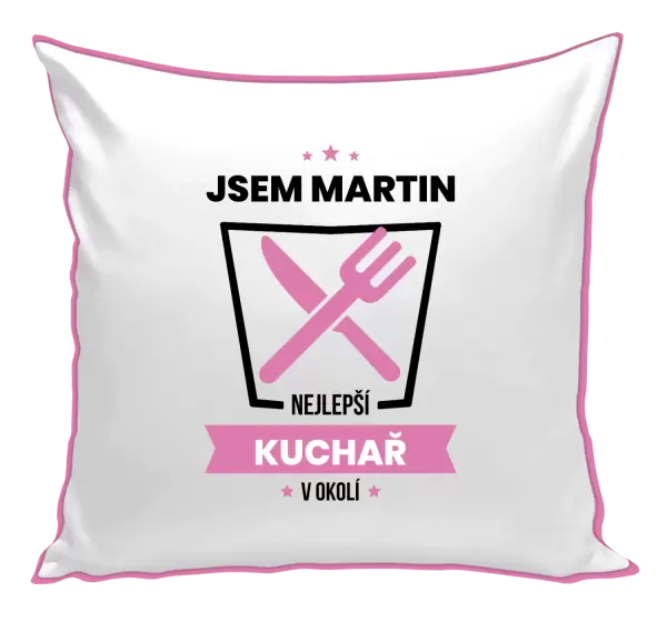 Polštář Nejlepší v okolí - kuchař