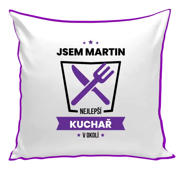 Polštář Nejlepší v okolí - kuchař