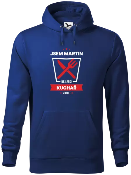 Pánská mikina Nejlepší v okolí - kuchař