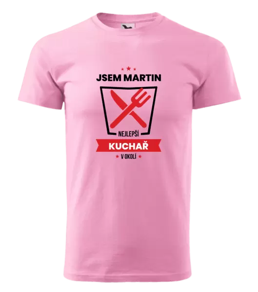 Pánské tričko Nejlepší v okolí - kuchař