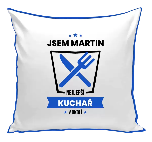 Polštář Nejlepší v okolí - kuchař