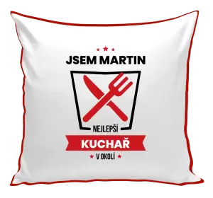 Polštář Nejlepší v okolí - kuchař