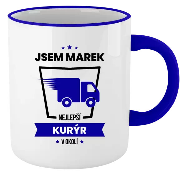 Hrnek Nejlepší v okolí - kurýr