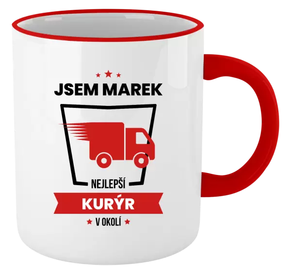 Hrnek Nejlepší v okolí - kurýr