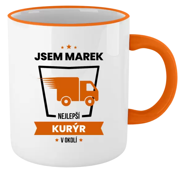 Hrnek Nejlepší v okolí - kurýr