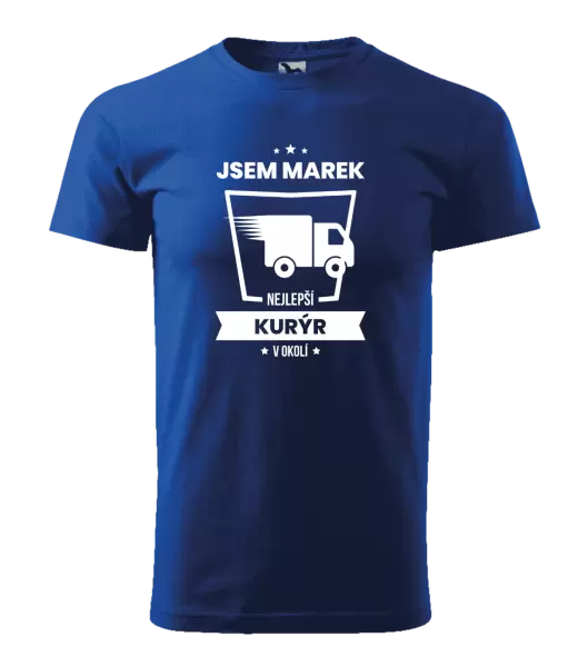 Pánské tričko Nejlepší v okolí - kurýr