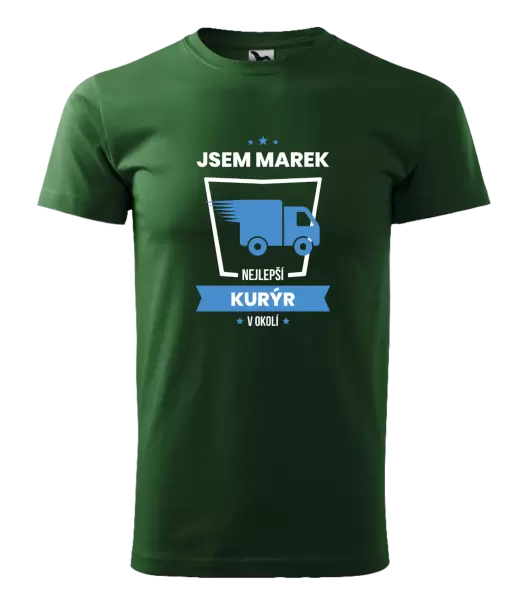 Pánské tričko Nejlepší v okolí - kurýr