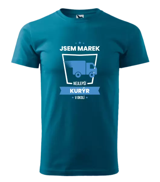 Pánské tričko Nejlepší v okolí - kurýr
