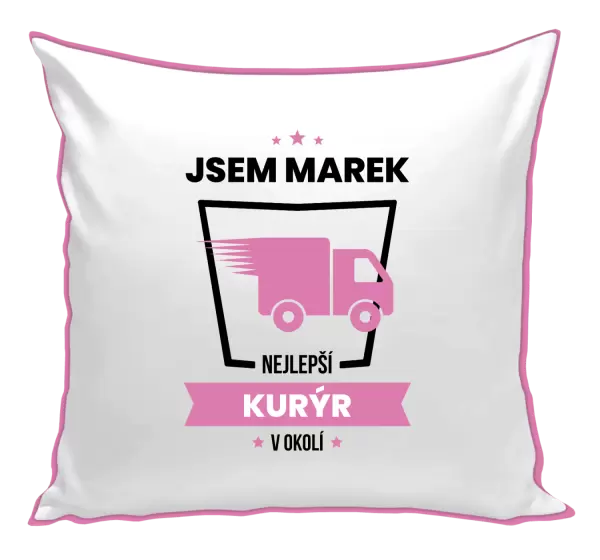 Polštář Nejlepší v okolí - kurýr