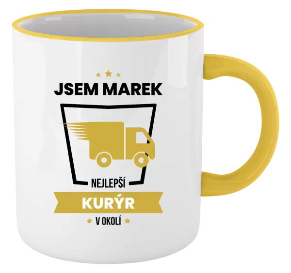 Hrnek Nejlepší v okolí - kurýr