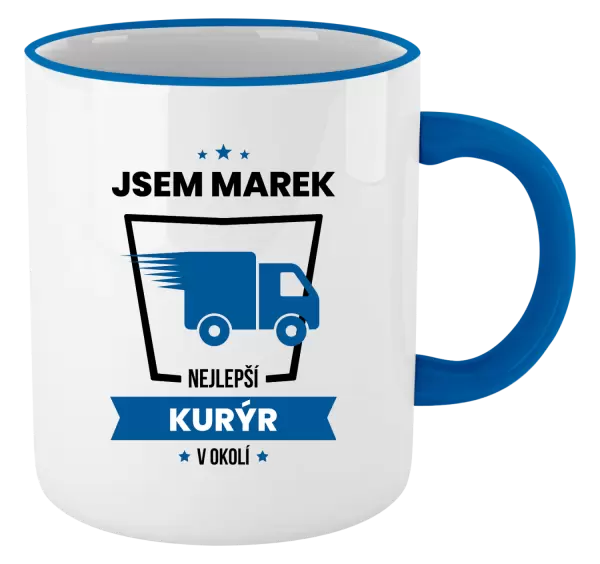 Hrnek Nejlepší v okolí - kurýr