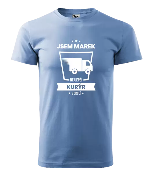 Pánské tričko Nejlepší v okolí - kurýr