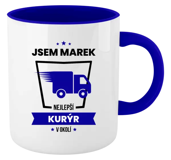 Hrnek Nejlepší v okolí - kurýr