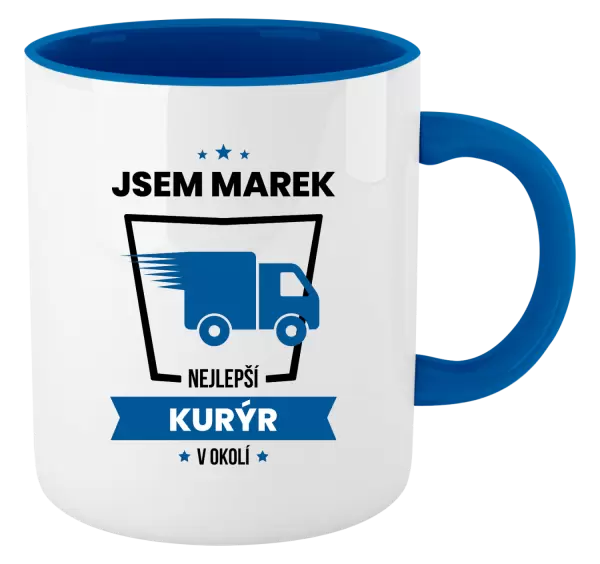 Hrnek Nejlepší v okolí - kurýr