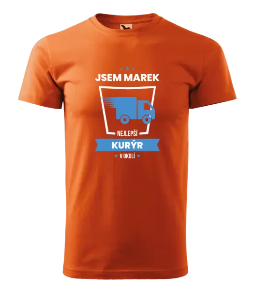 Pánské tričko Nejlepší v okolí - kurýr