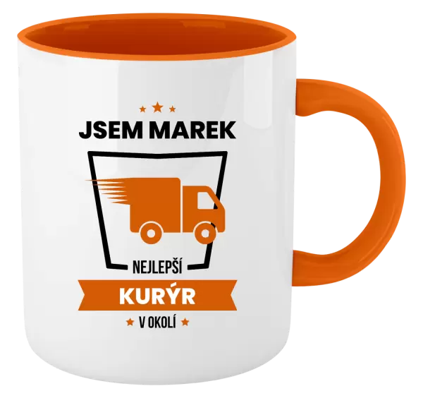 Hrnek Nejlepší v okolí - kurýr