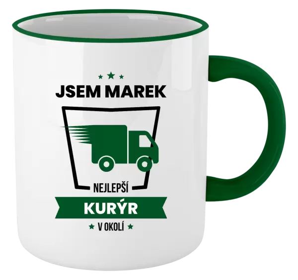 Hrnek Nejlepší v okolí - kurýr
