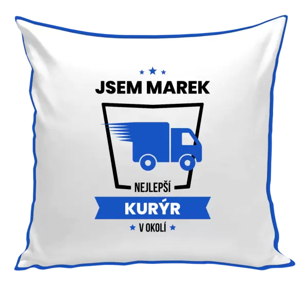 Polštář Nejlepší v okolí - kurýr