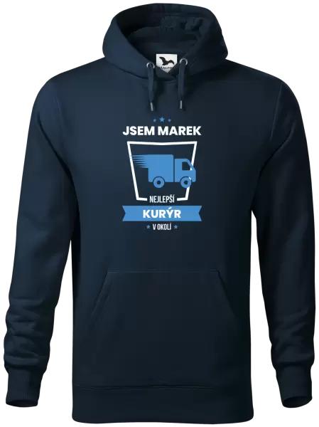 Pánská mikina Nejlepší v okolí - kurýr