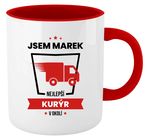 Hrnek Nejlepší v okolí - kurýr