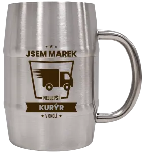 Nerezový chladicí půllitr Nejlepší v okolí - kurýr
